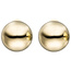 Ohrclips Halbkugel rund 333 Gold Gelbgold Ohrringe Clips Goldohrclips