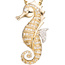 Anhänger Seepferdchen 585 Gelbgold 73 Diamanten Brillanten Goldanhänger