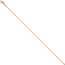 Kobrakette oval 333 Gelbgold 1,7 mm 50 cm Gold Kette Halskette Goldkette