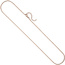 Halskette Edelstahl rotgold farben beschichtet 2,2 mm 46 cm Kette
