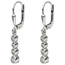 Ohrhänger 925 Sterling Silber 8 Zirkonia Ohrringe Silberohrringe