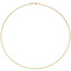 Halsreif 925 Sterling Silber gold vergoldet 1,5 mm 50 cm Kette Halskette