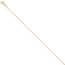 Venezianerkette 925 Sterling Silber gold vergoldet 0,9 mm 45 cm Kette Halskette