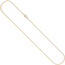 Panzerkette 925 Sterling Silber gold vergoldet 1,3 mm 42 cm Kette Halskette