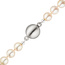 Magnet-Schliee 925 Sterling Silber matt mattiert Verschluss fr Perlenketten