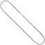 Fuchsschwanzkette 925 Silber 2,5 mm 45 cm Kette Halskette Silberkette Karabiner