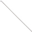 Ankerkette 925 Silber diamantiert 3,4 mm 50 cm Kette Halskette Silberkette