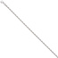 Ankerkette 925 Silber diamantiert 3,4 mm 55 cm Kette Halskette Silberkette