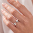 Damen Ring Kugel Kugeln 925 Sterling Silber Silberring Kugelring offen