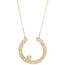 Collier Halskette 750 Gold Gelbgold 1 Diamant Brillant 45 cm Kette Goldkette