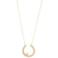 Collier Halskette 750 Gold Gelbgold 1 Diamant Brillant 45 cm Kette Goldkette