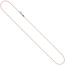 Rundankerkette Edelstahl rosa lackiert 42 cm Kette Halskette Karabiner