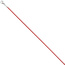 Rundankerkette Edelstahl rot lackiert 50 cm Kette Halskette Karabiner