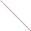 Rundankerkette Edelstahl rot weinrot lackiert 50 cm Kette Halskette Karabiner