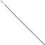 Rundankerkette Edelstahl grau lackiert 50 cm Kette Halskette Karabiner