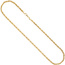Königskette 925 Sterling Silber gold vergoldet 3,1 mm 45 cm Kette Halskette