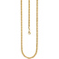Knigskette 925 Sterling Silber gold vergoldet 3,2 mm 60 cm Kette Halskette