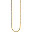 Königskette 925 Sterling Silber gold vergoldet 3,2 mm 60 cm Kette Halskette