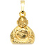 Anhnger Buddha 333 Gold Gelbgold mit Kette 50 cm