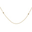 Collier Halskette 585 Gold Gelbgold 45 cm Kette Goldkette