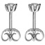 Ohrstecker 585 Gold Weißgold 2 Diamanten Brillanten 0,14 ct. Ohrringe