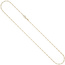 Figarokette 333 Gold Gelbgold diamantiert 1,7 mm 50 cm Kette Halskette Goldkette