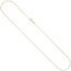 Haferkornkette 585 Gold Gelbgold 1,2 mm 45 cm Kette Halskette Goldkette