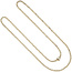 Halskette Kette Ankerkette Edelstahl gold farben beschichtet 80 cm