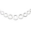 Collier Halskette im Verlauf 925 Sterling Silber 45 cm Kette