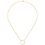 Collier Halskette 585 Gold Gelbgold 7 Diamanten Brillanten 44 cm Kette
