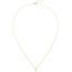 Collier 750 Gold Gelbgold 5 Diamanten Brillanten 45 cm