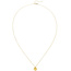 Collier 750 Gold Gelbgold matt 45 cm