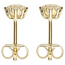 Ohrstecker 333 Gold Gelbgold 18 Zirkonia