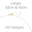 Collier Kette mit Anhänger Sonne 333 Gold Gelbgold 37 Zirkonia 45 cm
