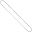 Schlangenkette 585 Weißgold 1,4 mm 40 cm Gold Kette Halskette Weißgoldkette