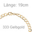 Panzerarmband 333 Gold Gelbgold 19 cm Armband Goldarmband