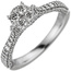 Damen Ring 585 Gold Weigold 119 Diamanten Brillanten