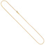 Rund-Ankerkette 750 Gold Gelbgold 1,1 mm 45 cm Kette Halskette Goldkette