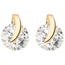 Ohrstecker 375 Gold Gelbgold 2 Zirkonia Ohrringe