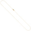 Ankerkette 750 Gold Gelbgold diamantiert 0,4 mm 45 cm Kette Halskette Karabiner