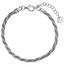 Armband verschlungen 925 Sterling Silber 20 cm Silberarmband