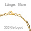 Armband 333 Gold Gelbgold 19 cm Goldarmband