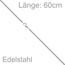 Panzerkette Edelstahl 60 cm Kette Halskette Karabiner