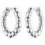 Creolen Kugeln 925 Sterling Silber Ohrringe