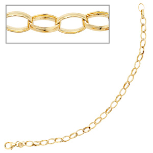 Armband 333 Gold Gelbgold 19 cm Goldarmband Charm Bettelarmband fr Charms