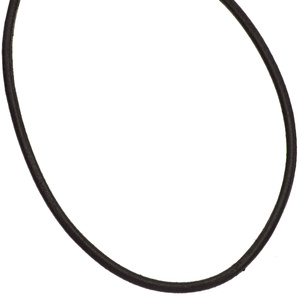 Leder Halskette Kette Schnur schwarz 100 cm
