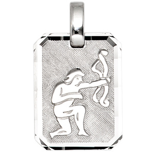 Anhänger Sternzeichen Schütze 925 Sterling Silber matt Sternzeichenanhänger