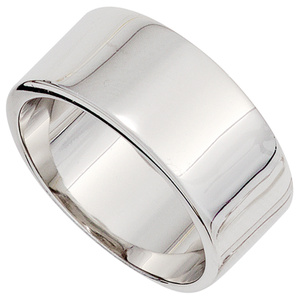 Damen Ring breit 925 Sterling Silber rhodiniert Silberring