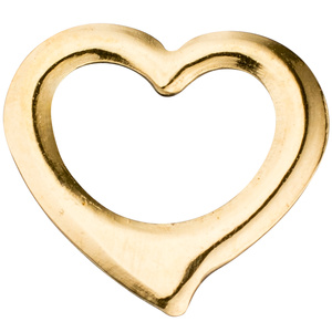 Kinder Anhänger Herz Schwingherz 585 Gold Gelbgold Herzanhänger Kinderanhänger