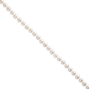 Akoya Perlen Schnur wei Durchmesser ca. 7,5-8 mm ohne Schliee
